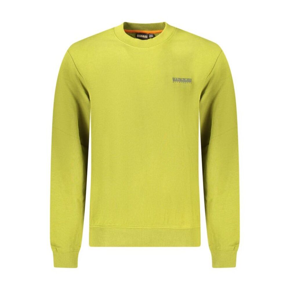 Napapijri Green Cotton Men's Men's Sweatshirt